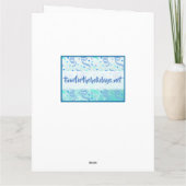 Carte Grand Joyeux Pâques, Lapin de Pâques en Masque Fac (Dos)