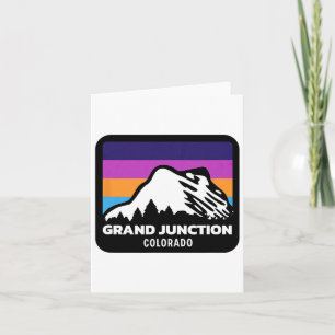 Carte Grand Junction Colorado Ski Snowboard Famille
