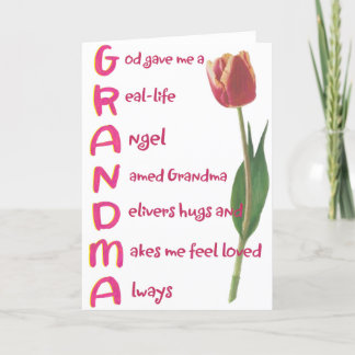 Carte grand-maman