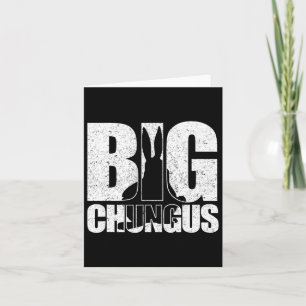 Carte Grand Meme Chungus Rétro Vintage en détresse Vidéo