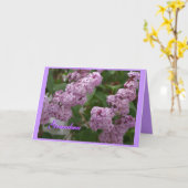 Carte Grand-mère (Fleur jaune)