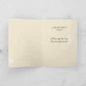 Carte Grand-mère 100e année tournesol Joyeux anniversair (Intérieur)