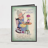 Carte Grand-mère d'anniversaire (Devant)