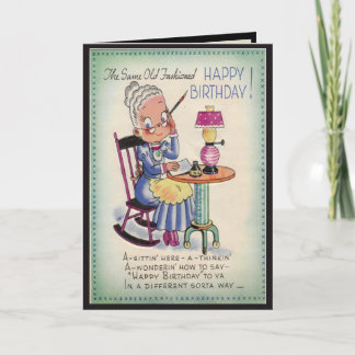 Carte Grand-mère d'anniversaire
