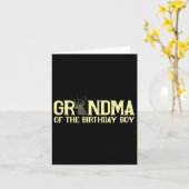 Carte Grand-Mère De L'Anniversaire Boy Deer Hunter Camou (Fleur jaune)