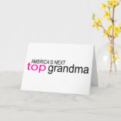 Carte Grand-mère des Amériques (Fleur jaune)