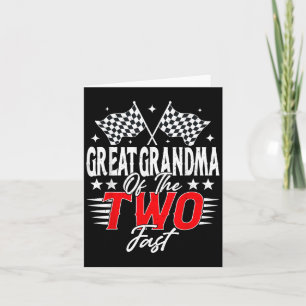 Carte Grand-Mère Des Deux Rapides Raci D'Anniversaire