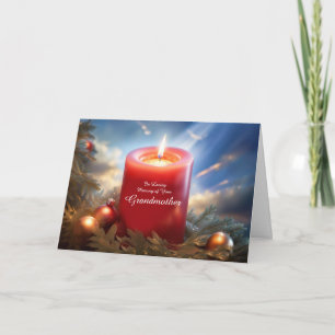 Carte Grand-mère Grand-mère Souvenir de Noël