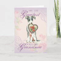 Grand-mère italienne Greyhound
