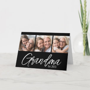 Carte Grand-mère personnalisable Fête des grands-parents