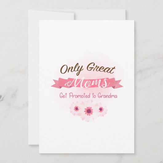 Carte Grand-mère pour être de grandes mamans faites la p (Devant)