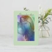 Carte Grand-mère Rainbow Angel (Debout devant)