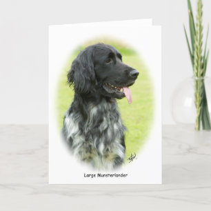 Carte Grand Munsterlander 9W020D-065 ovale