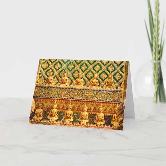 Carte Grand Palais De Bangkok, Thaïlande (Devant)