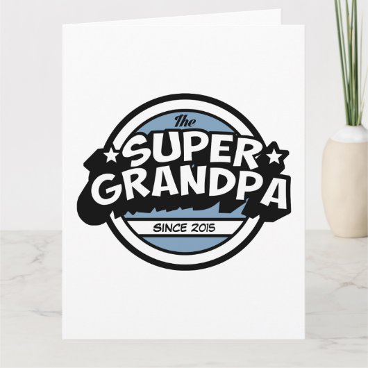 Carte Grand-papa superbe (Devant)
