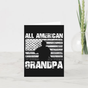 Carte Grand-papa tout à fait américain du 4 juillet