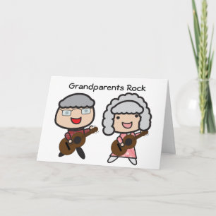 Carte Grand-parents Rock