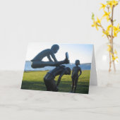 Carte Grand pas en avant (Fleur jaune)
