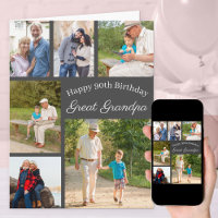 Grand-père 6 Collage photo N'importe quel âge Anni
