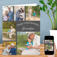 Grand-père 6 Photo Collage N'importe quel âge Gros