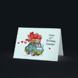 Carte Grand-père 87e Birthday Car Load of Hearts<br><div class="desc">Surprises come in different ways. This is one way of surprising someone by sening a car load of hearts for his birthday. That is why if you want to grandpa on his soon to hecke 87th birthday then this card should be your choice.</div>