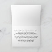 Carte Grand-père, Au revoir de Terminill Grand-parent (Intérieur)