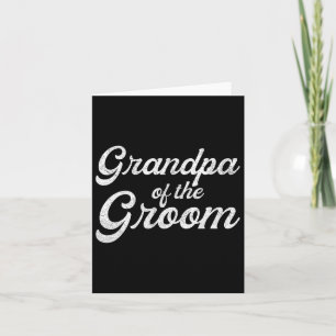 Carte Grand-Père Des Chemises Groom Pour Hommes