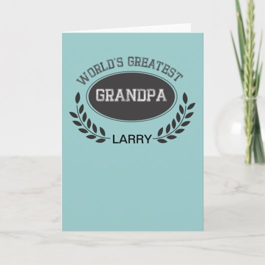 Carte Grand-père du monde (Devant)