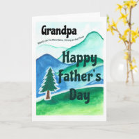 Grand-père Fête des Pères Stable comme les Montagn