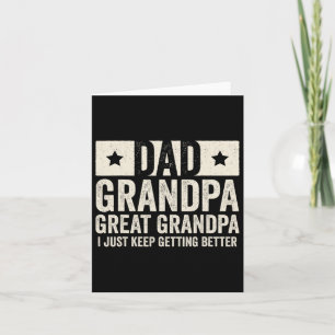 Carte Grand-père Grand-grand-père Père39s Chemise de jou