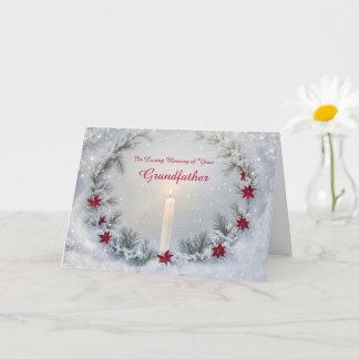 Carte Grand-père grand-père souvenir à Noël