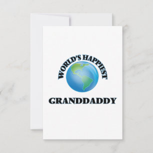 Carte Grand-père le plus heureux au monde