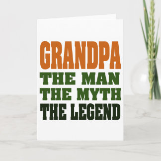 Carte Grand-père - l'Homme, le Mythe, la Légende !