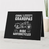 Carte Grand Père Motard (Dos)