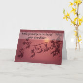 Carte Grand-père sympathique (Fleur jaune)