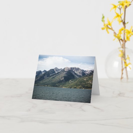 Carte Grand Range (Fleur jaune)