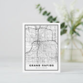 Carte Grand Rapids (Debout devant)