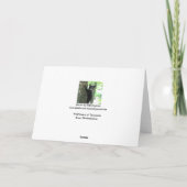 Carte Grand rhododendron (Dos)