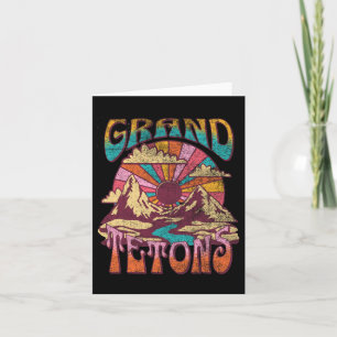 Carte Grand Teton Wyoming Nature Randonnées Montagnes Ou