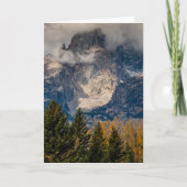 Carte Grand Tétons d'automne (Devant)