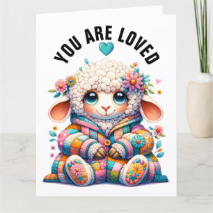 Carte GRAND thème animal bébé - voir retour!