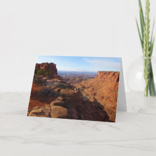 Carte Grand View Point dans le parc national de Canyonla