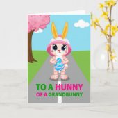 Carte Grandbunny Springtime Egg Card (Fleur jaune)