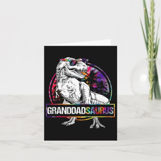 Carte Granddadsaurus Dinosaur Granddad Saurus Correspond (Devant)