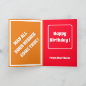 Carte Grande collection de tournesol moderne unique élég (Intérieur)