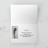 Carte Grande Dane Dog Humor Mère en Droit Gâteau d'anniv (Intérieur)