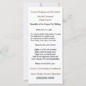 Carte Grande Danse Relaxée sur le canapé-lit mâché avec  (Dos)