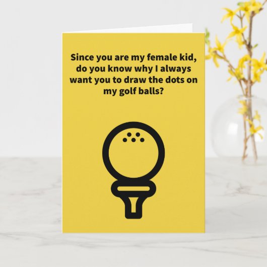 Carte Grande famille Dotter (Fleur jaune)