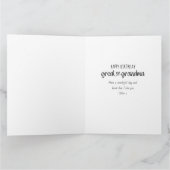 Carte Grande grand-mère mignonne typographie 3 Photo Ann (Intérieur)