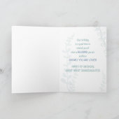 Carte Grande Grande Petite-fille Religieuse 13e annivers (Intérieur)